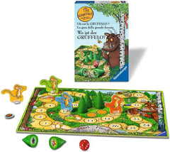 Gyermekjátékok Ravensburger - 20833 - Hol van a Gruffalo? - Társasjáték 2-4 Gruffalo-rajongónak, 4 éves kortól