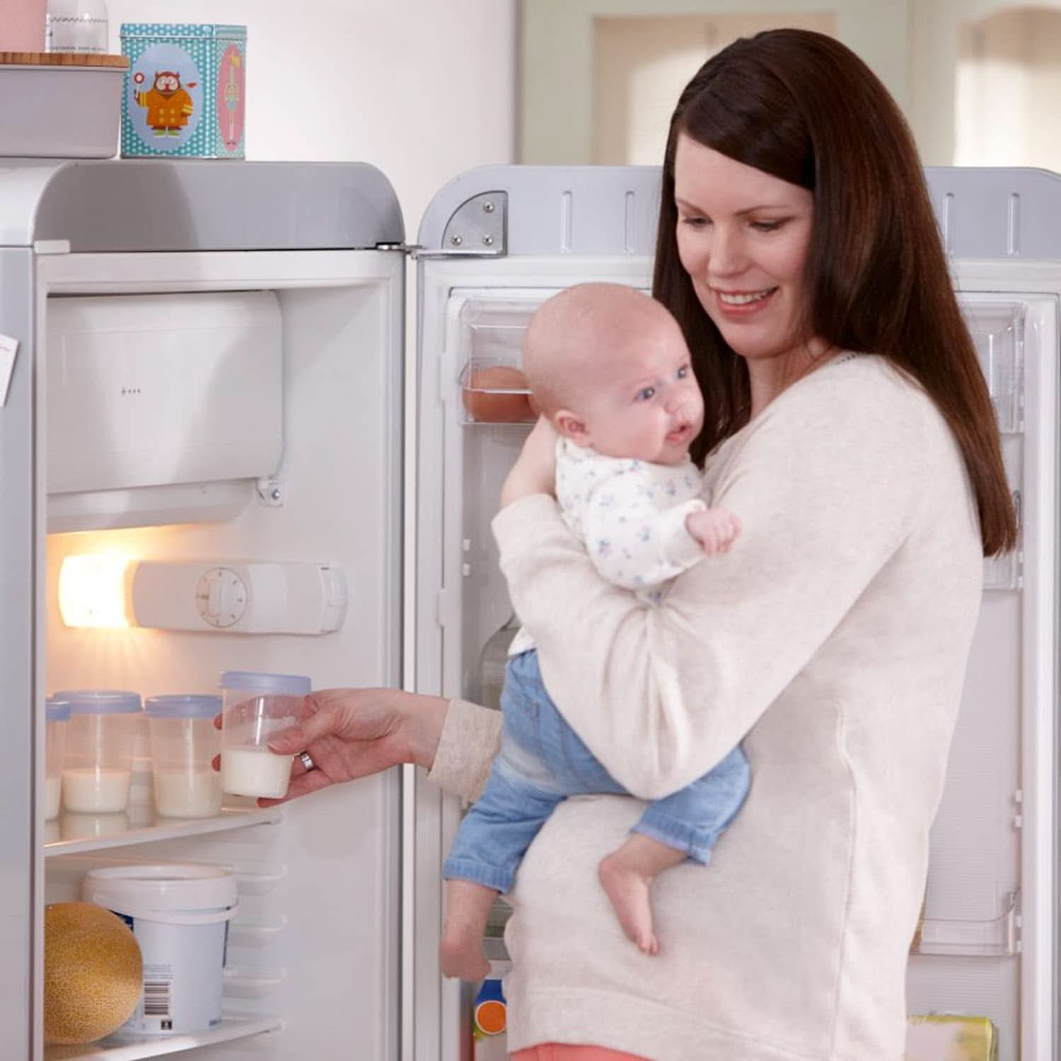 Philips AVENT SCF619/05 Tárolás Becher Für Muttermilch, Becher Inklusive Deckel Tartozékok Étel és szoptatás Bebe Naty Shop