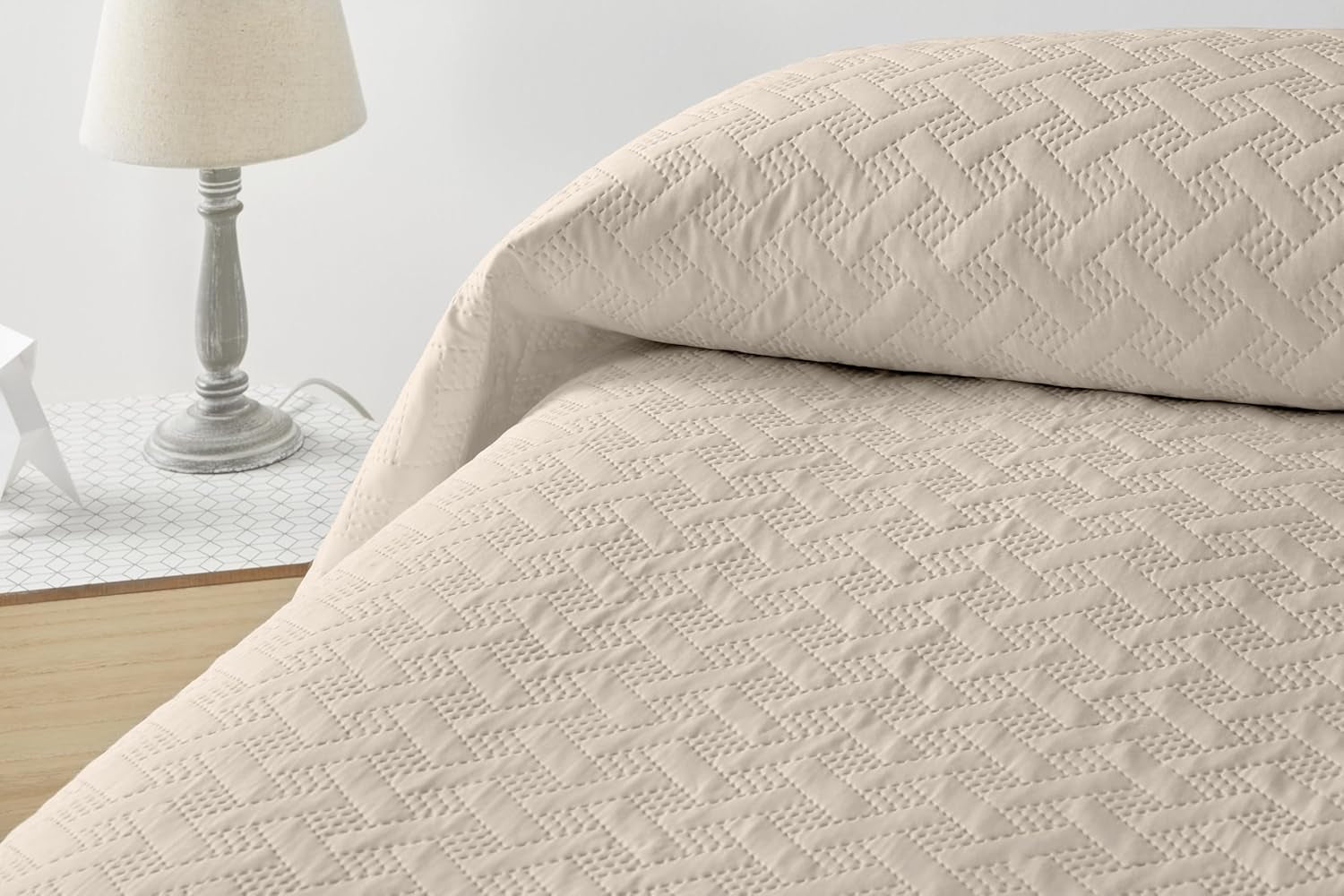 LISO - Ágytakaró 105 cm-re - Bouti Ágytakaró - Tavasz és Nyár - 200X260 Cm - Rózsaszín ágyak és takarók Besuche den Degrees home-Store Bézs ágy 90 cm