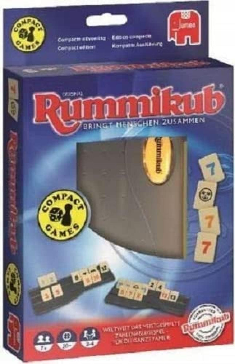 Jumbo Spiele Original Rummikub Classic - der Spieleklassiker unter den Gesellschaftsspielen - für Erwachsene und Kinder ab 7 Jahren JUM17571 Többszínű 2,7 x 3,7 cm