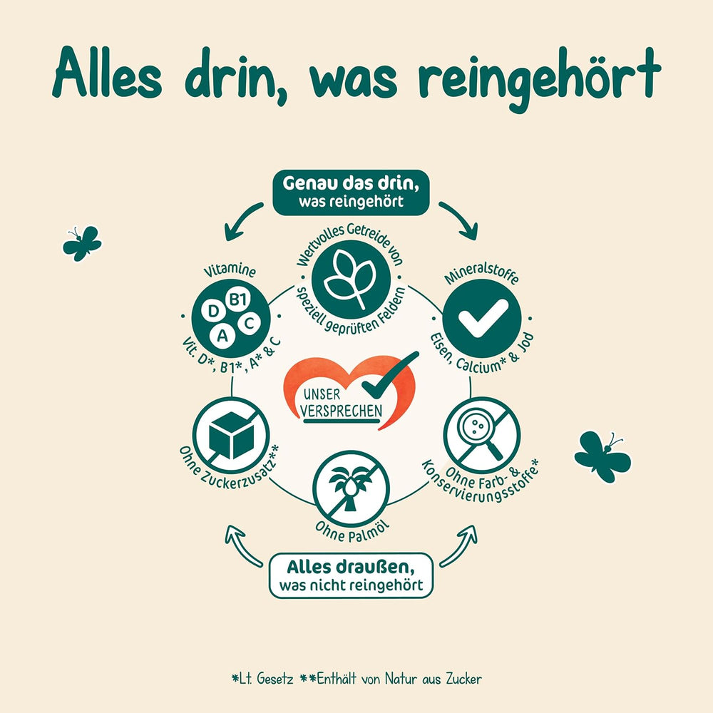 Tejkása Milupa Gentle Start - Gabonafélék babáknak glutén nélkül, pálmaolaj nélkül - Tartósítószer és színezék nélkül - 5 hónapos kortól - 4 x 400 g
