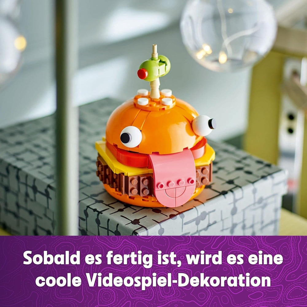 LEGO Fortnite Durrr Burger, Videojáték-építőkészlet 9+ játékosoknak, Kijelző modell, Gyűjthető figura, Ajándék gyerekeknek, tiniknek és felnőtteknek, 77070 gyűjtői cikk építőkészletek Besuche den LEGO-Store