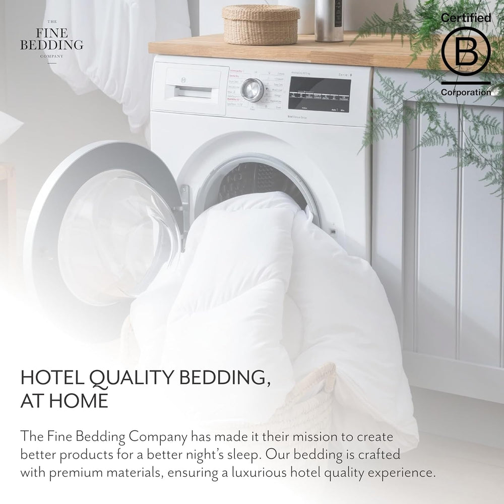 Twin Spundown ágytakaró 4,5 Tog Könnyű hipoallergén, melegen mosható nyári takaró franciaággyal luxus szállodai minőségi huzat újrahasznosított anyagainkkal Naty Shop paplanok és paplanok