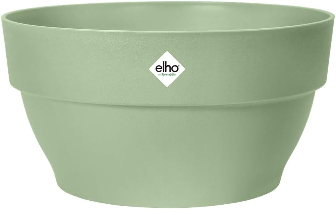 elho Vibia Campana Bowl 27 - Ghiveci de flori pentru exterior - Ø 27,0 x H 14,0 cm - Negru/Antracit
