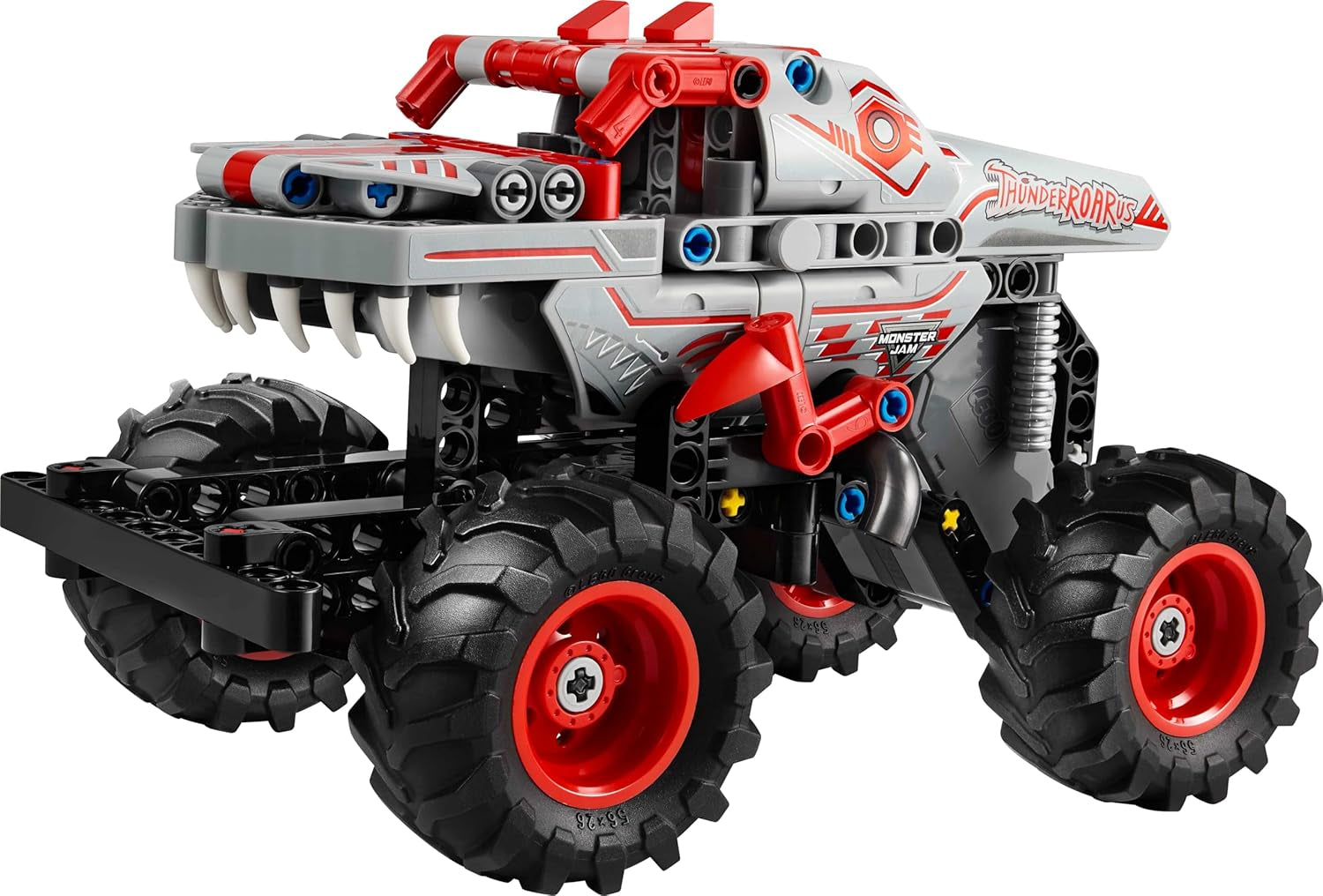 LEGO Technic Monster Jam Thunderroarus behúzható játék Monster Truck építőjáték gyerekeknek Ajándék fiúknak és lányoknak 7 év felett 42200 építőkészlet Besuche den LEGO-Store
