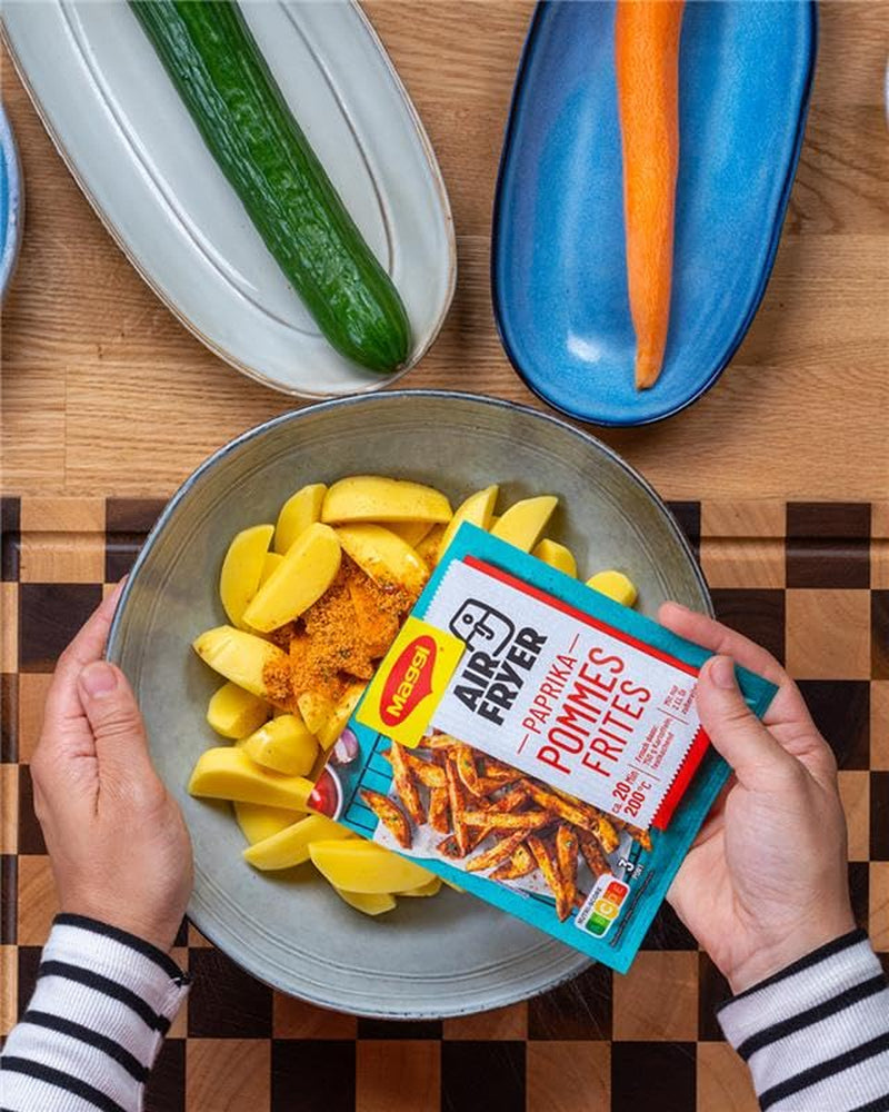 MAGGI Airfryer Pommes Frites - paprika, 1 csomag (1 x 34 g)