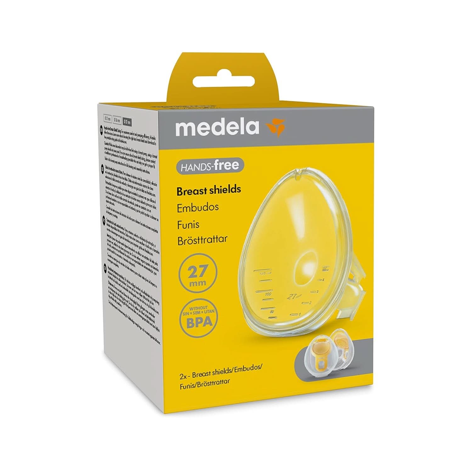 Medela Hands-Free mellvédők, mellszívó tartozékok Étel és szoptatási kiegészítők Bebe Naty Shop 27 Mm