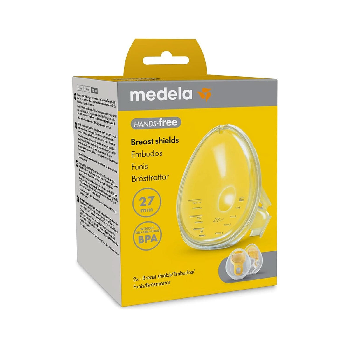 Medela Hands-Free mellvédők, mellszívó tartozékok Étel és szoptatási kiegészítők Bebe Naty Shop 27 Mm