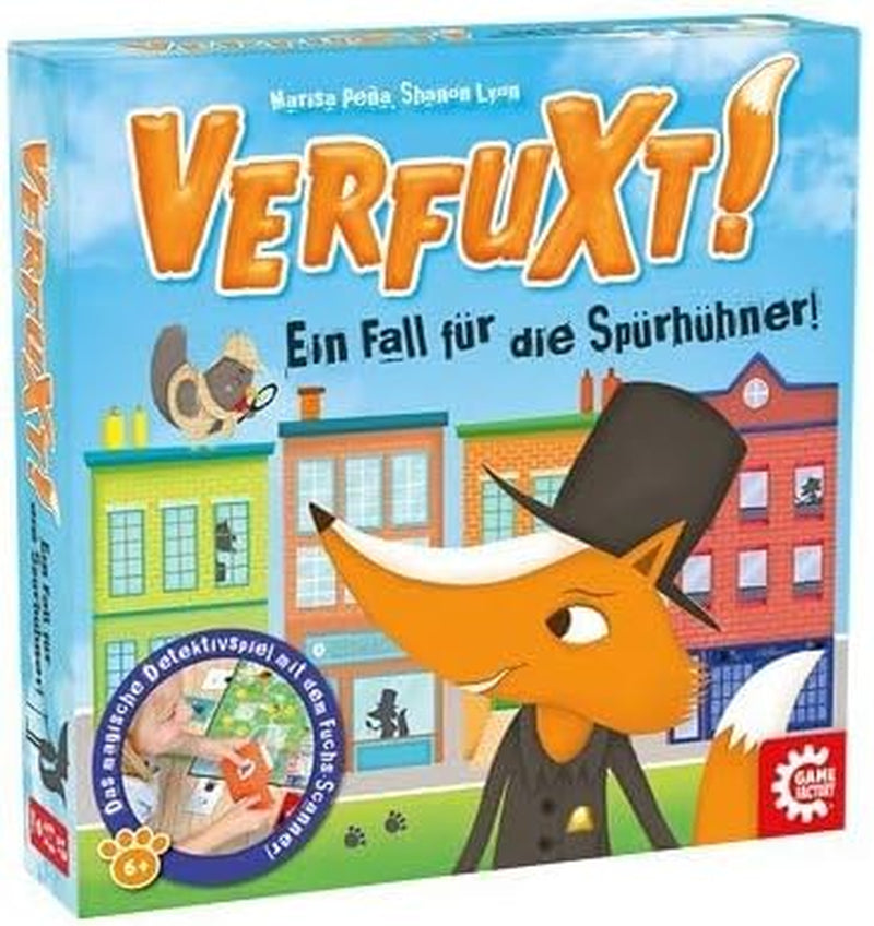 Game Factory 646255 Verfuxt, nyomozójáték 6 éven felülieknek, gyerekjáték