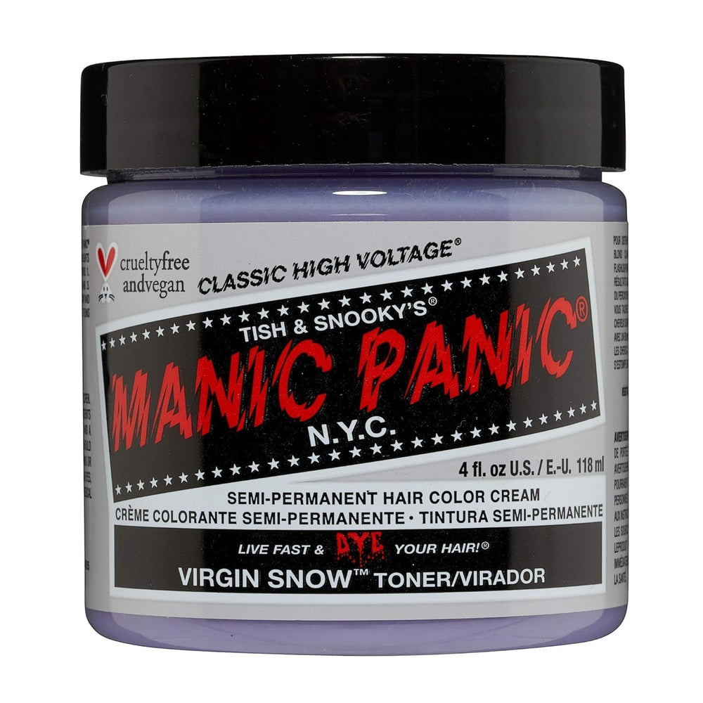 Manic Panic Electric Lizard Classic Cream, vegan, fără cruzime, vopsea de păr verde semipermanentă 118ml