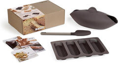 Lékué-Brotbackset, Szilikon, barna, 30 x 25 x 15 cm (3000085SURM017)