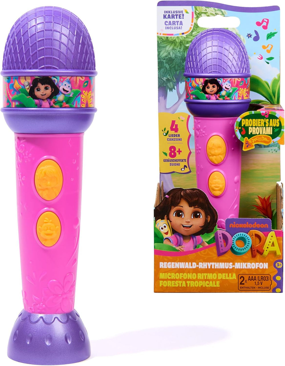 Dora - Beste Freundin Puppe - Größe 22 cm, mit kämmbarem Haar, Rucksack und AFFE Boots, bekannt aus der beliebten TV-Serie, für Kinder ab 3 Jahren