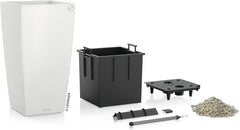 LECHUZA CUBICO Culoare 30 alb 13130, 29,5x29,5x56,5 cm