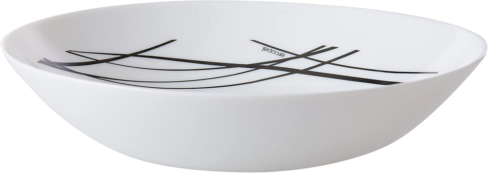 Luminarc Domitille Tafelservice, 18-Teilig, Opal, Keramik, Weiß Asztali készletek Naty Shop