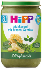 Hipp Bio makaróni borsóval és zöldségekkel, 220G, 6Pack (6X220G) Anya és Gyermek Naty Shop alapértelmezett cím