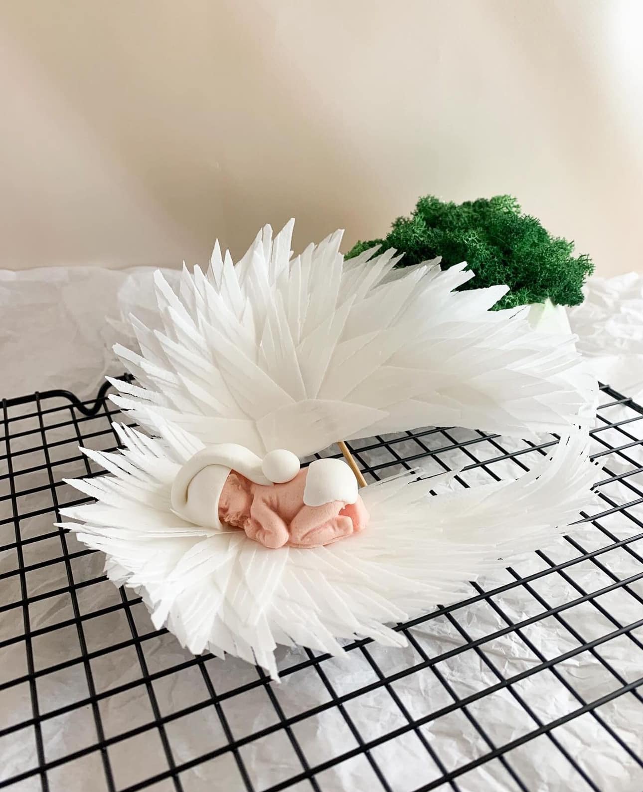 Ehető dekoráció, Keresztelő, Kalap