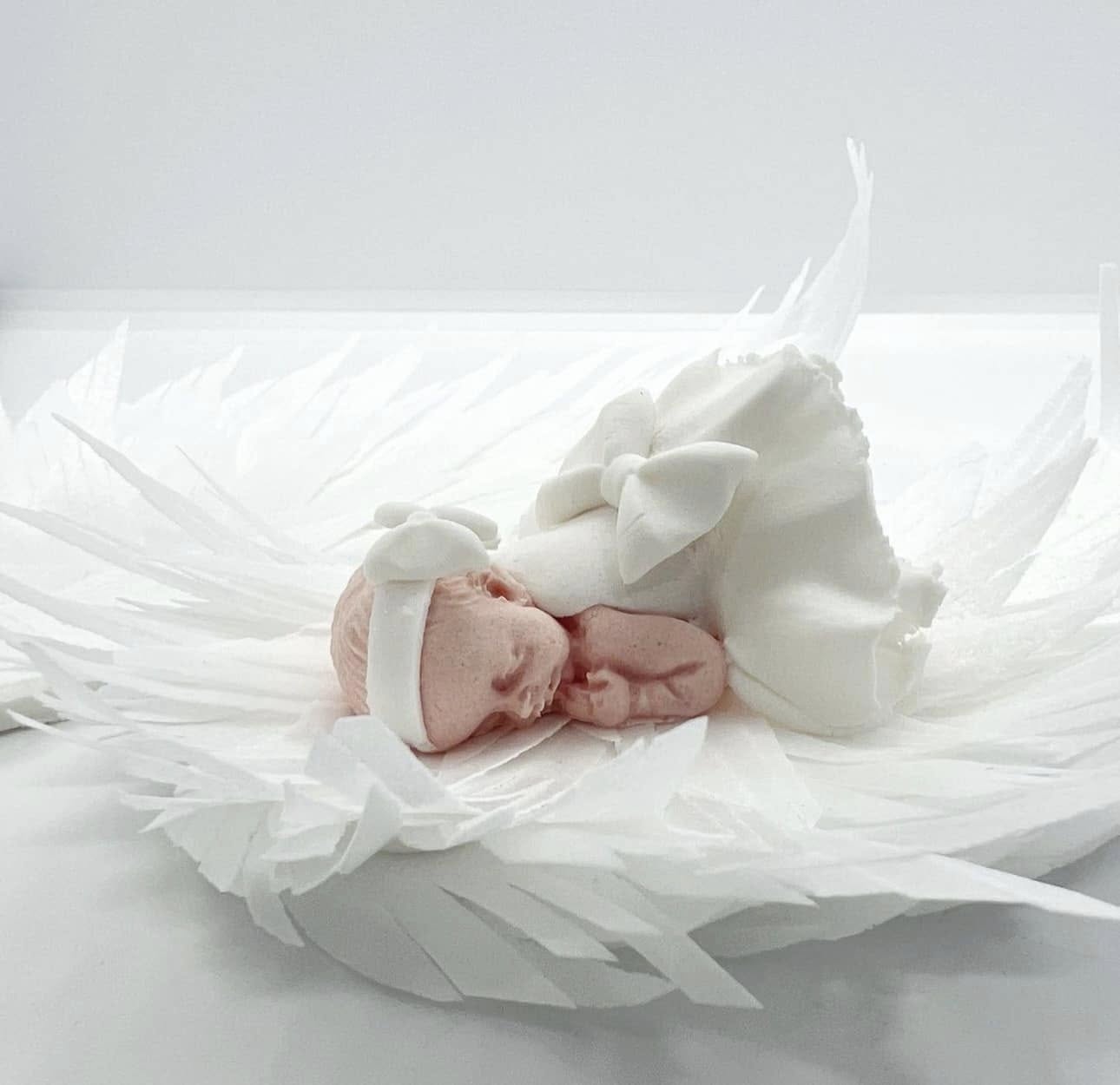 Ehető dekoráció, Keresztelő, Lány