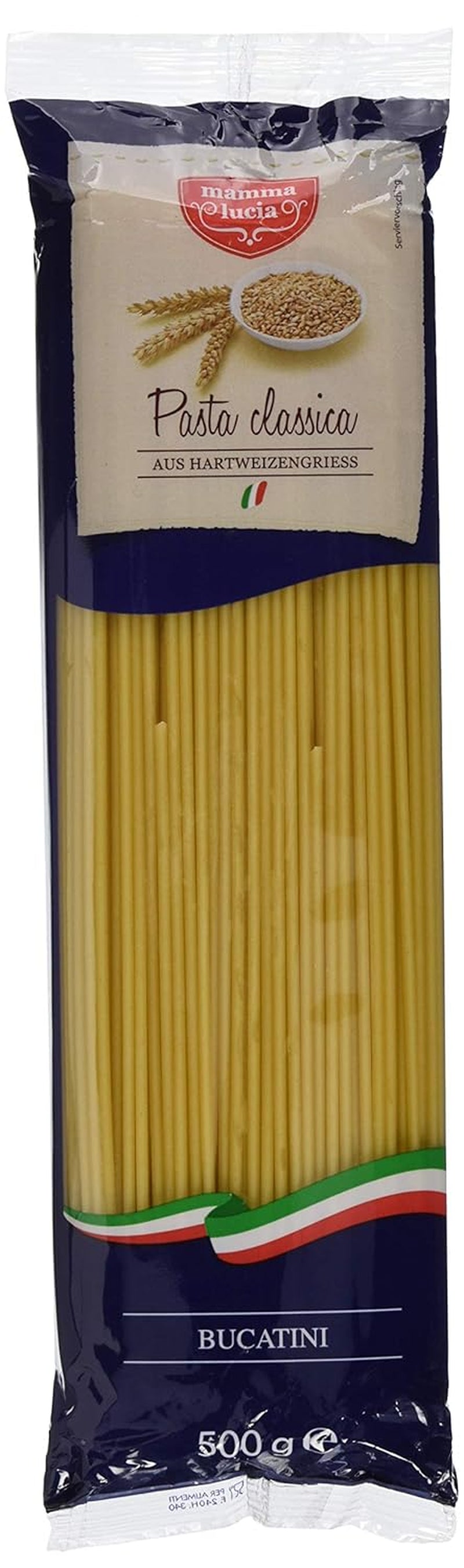 Bucatini tészta - makaróni, 20 db-os csomag (20 x 500 g)