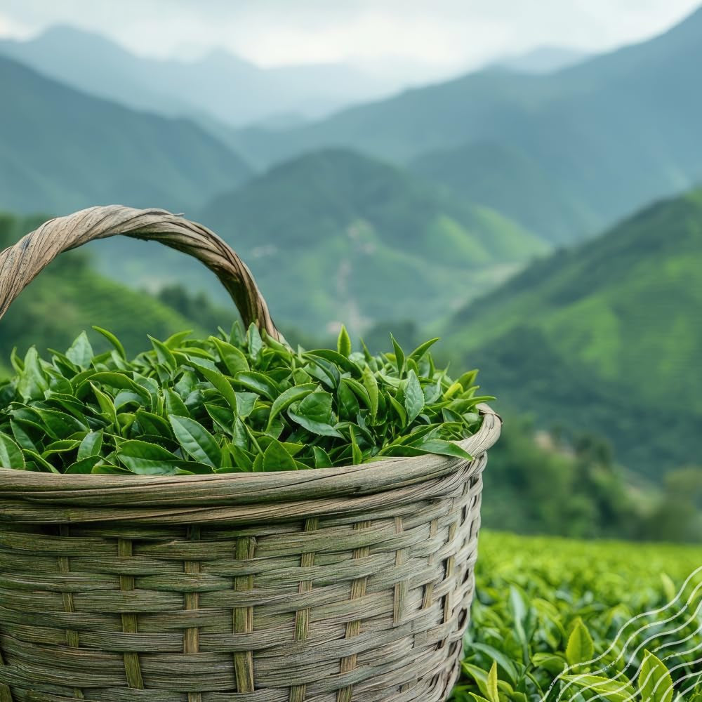 Naturalebio Ceai verde japonez Gyokuro. 50G Ceai organic. Natural și pur. Produs de calitate original din Japonia. Plăcere organică de înaltă calitate, cultivat tradițional pentru un gust optim.