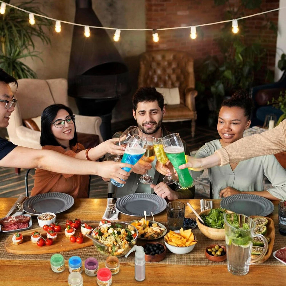 Ehető glitter italokhoz, 4 grammos Glitter Naty Shop