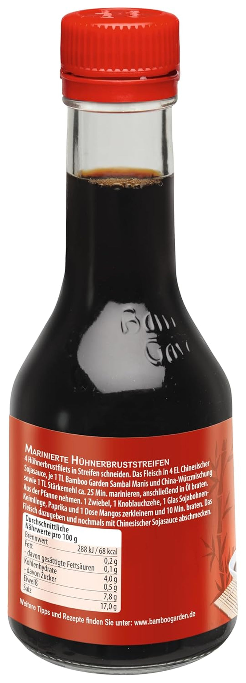 Bamboo Garden - Chinesische Sojasauce , Würzsauce für Fleisch, Geflügel, Gemüse und vieles more , 1 x 200 ml (Verpackungsdesign kann abweichen)