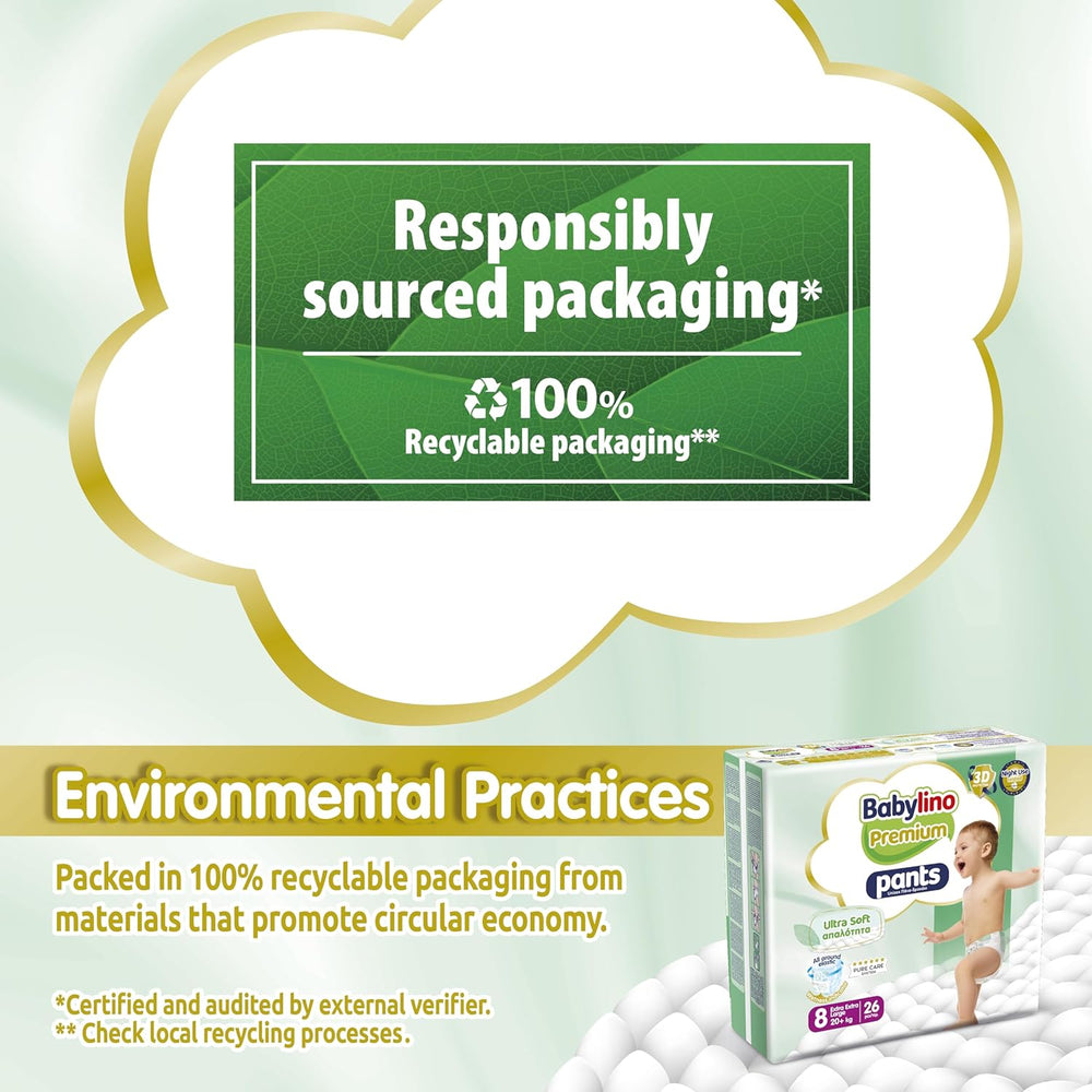 Prémium 8-as méretű nadrág Ultra-Soft szűrővel, XXL (20+ kg), 104 darab