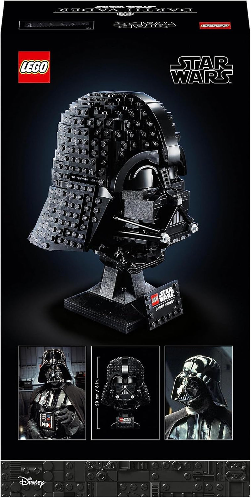 LEGO Star Wars Darth Vader sisaképítő készlet felnőtteknek, ajándékötlet férfiaknak, nőknek, neki, gyűjteménymodell építéshez és bemutatáshoz 75304 építőkészlet Besuche den LEGO-Store