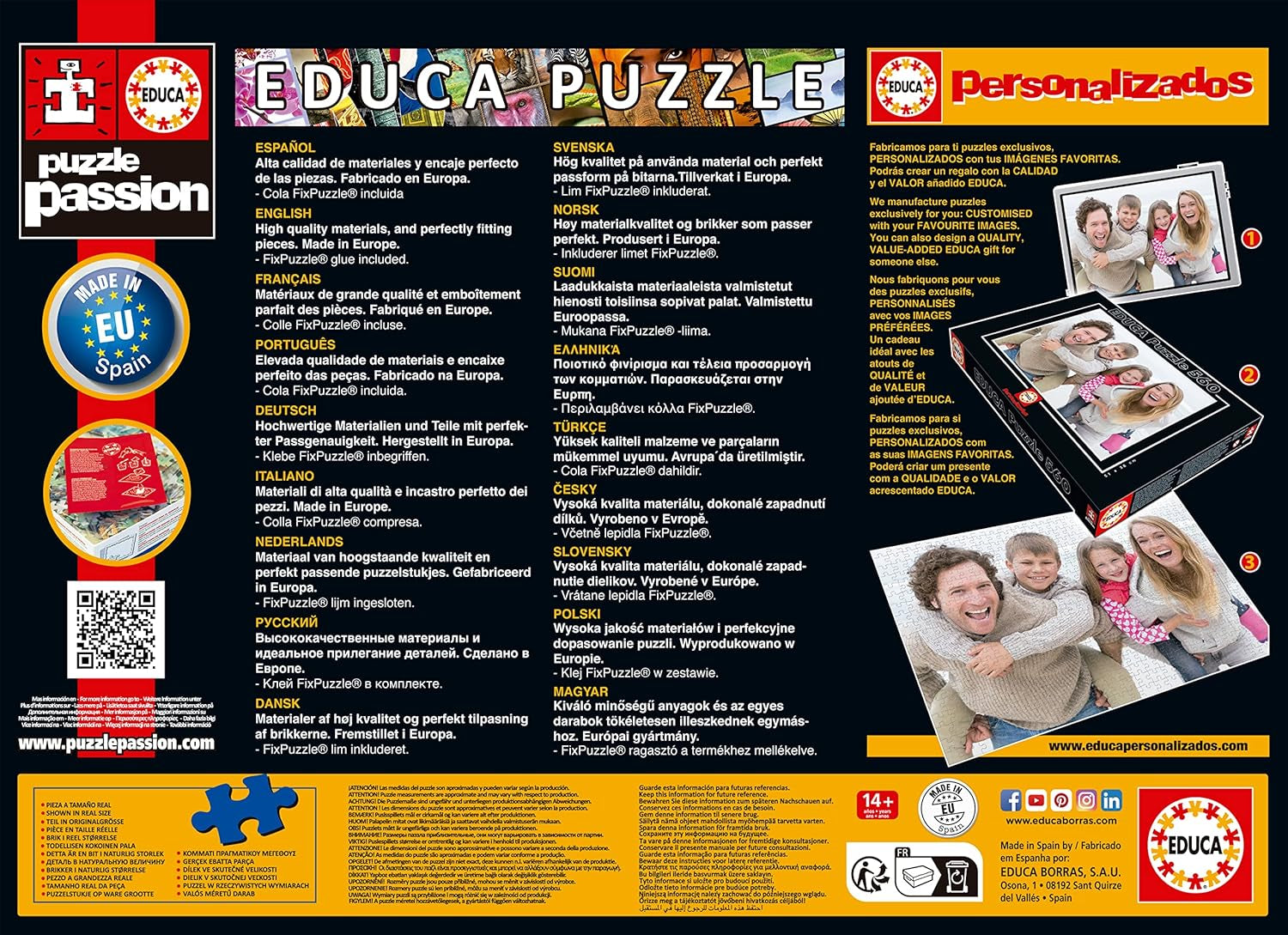 Educa - Puzzle 1000 db felnőtteknek | A világ csodái, 1000 darabos puzzle felnőtteknek és gyerekeknek, turisztikai látványosságok, világtérkép. Jigsaw puzzle felnőtteknek 14 éves kortól (19022) Puzzle Naty Shop