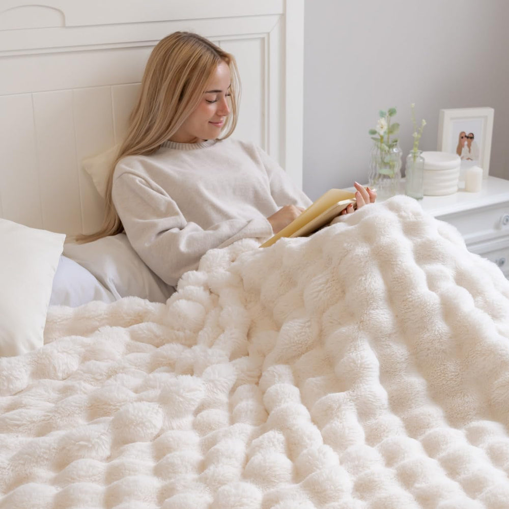 Flamingueo pătură confortabilă - pătură termică, pătură ponderată, poliester, pătură canapea, decorare cameră, pătură fleece, căldură, paturi, pătură, pătură de iarnă Paturi si Cuverturi Besuche den Flamingueo-Store