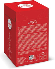 Gimoka Kaffeekapseln Espresso Intenso Kaffeemischung, Intensität 12-144 Kapseln Kompatibel mit Lavazza* A Modo Mio* Haushalts-Espressomaschinen, 144 Stück (4 x 36 Getränke) Hergestellt in Italien