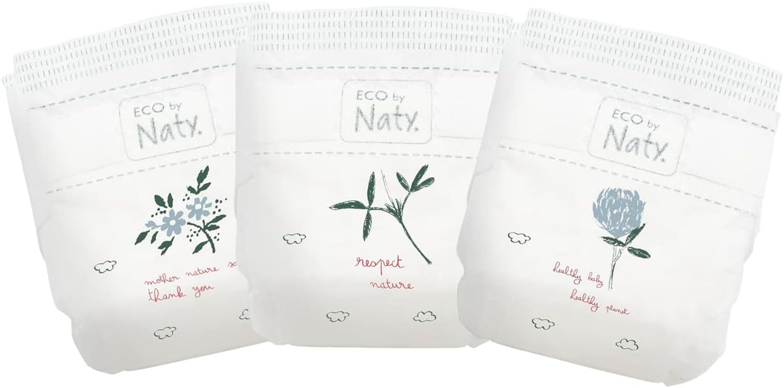 Eco by Naty Premium eldobható pelenkák érzékeny bőrre, 5-ös méret, 11-25 kg, (1 x 22 db)