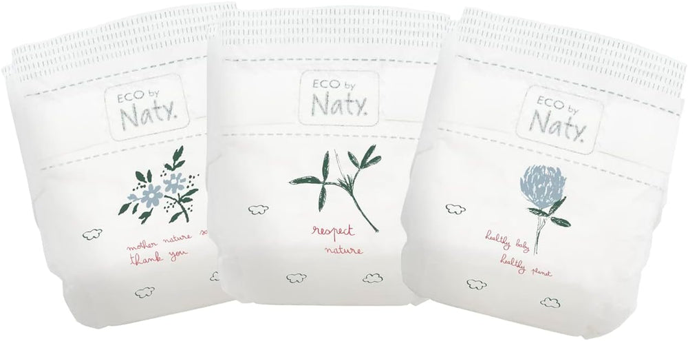 Eco by Naty Premium eldobható pelenkák érzékeny bőrre, 5-ös méret, 11-25 kg, (1 x 22 db)