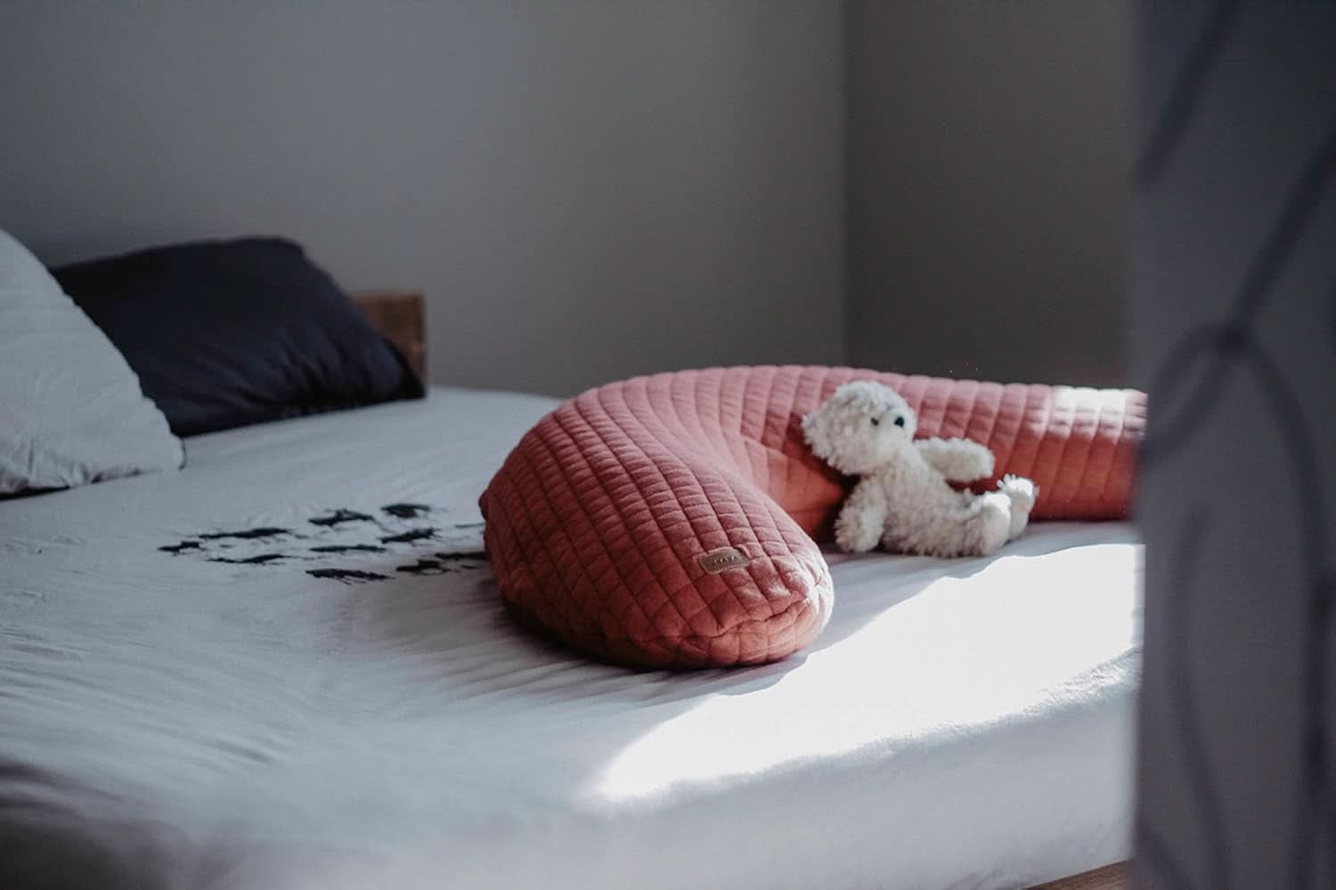 Red Castle - Kismama és szoptató párna, 170 cm Kiegészítők Étel és Szoptatás Bebe Naty Shop