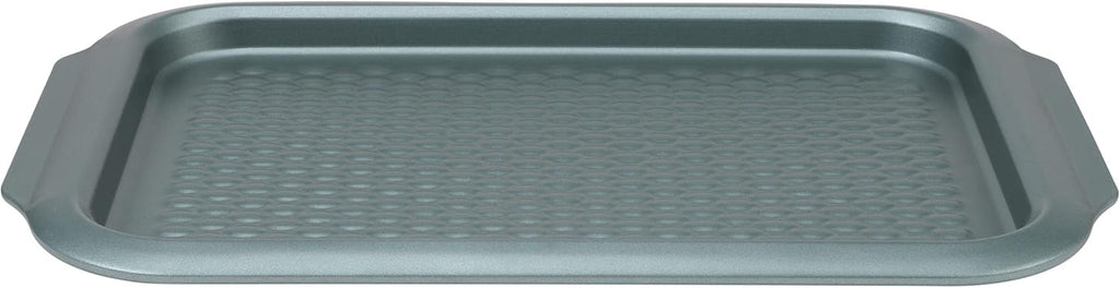 Progress BW09819G2EU7 Shimmer Kollektion, Runde Backform Aus Kohlenstoffstahl Mit Antihaftbeschichtung, Ideal Für Pies, Kuchen, Torten Und Quiches, 28 Cm, Grün Matrite si tavi pentru copt Naty Shop 39Cm Backblech