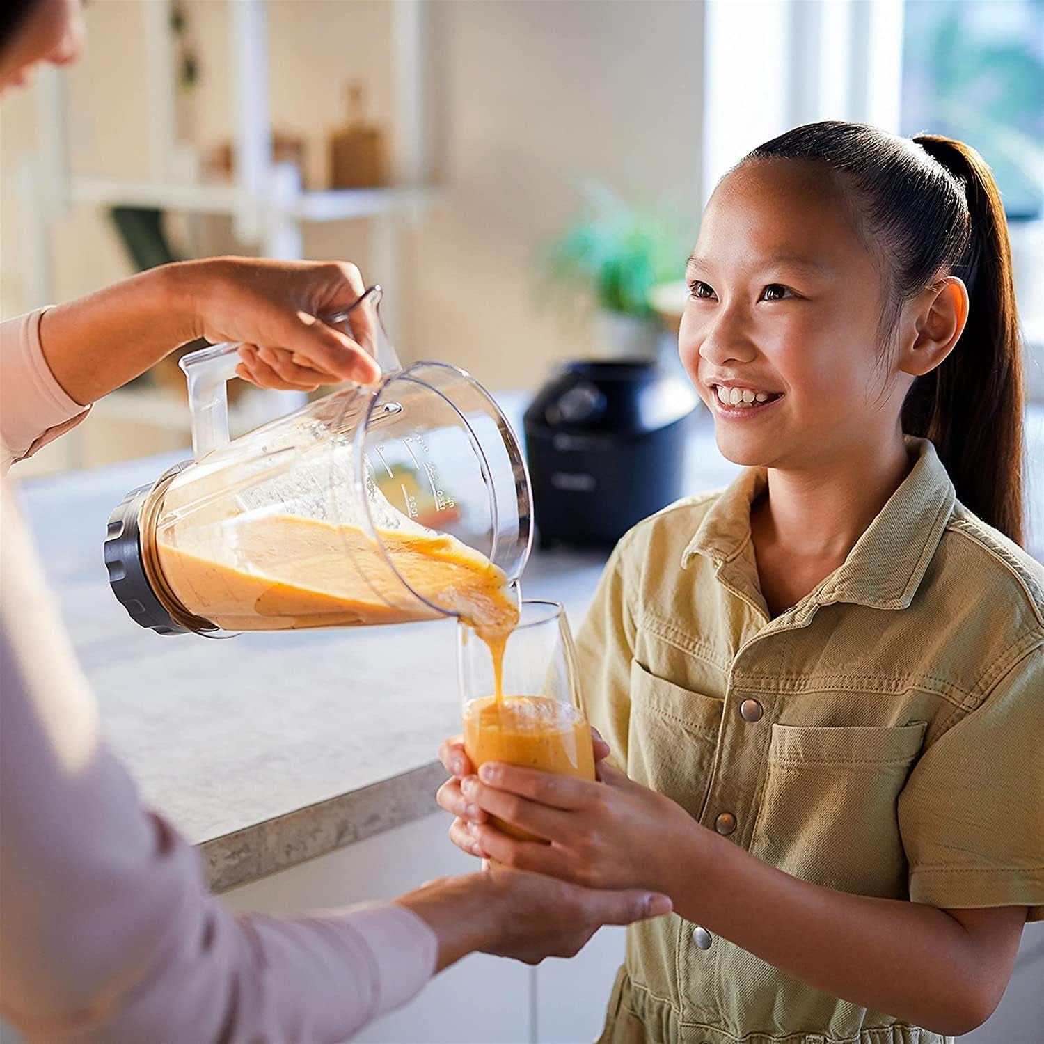 Philips állványkeverő és turmixkészítő – 600 W, 2 literes Becher, Homeid-App, 2 Geschwindigkeitsstufen + Impulsfunktion, Problend, Ice-Crush-Funktion (HR2291/41) Kitchen Naty Shop