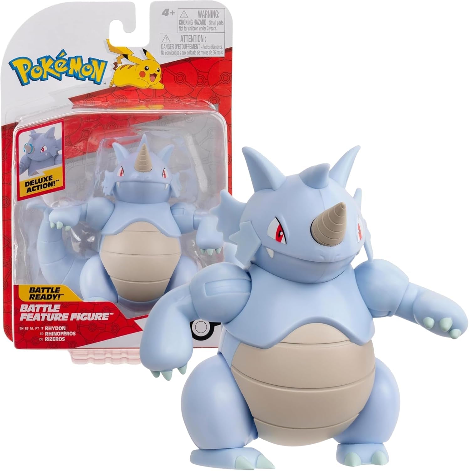Pokémon PKW3418 - Csatajellemző figura - Rizeros hivatalos akciófigura 11,5 cm-es akciófigurák Naty Shop alapértelmezett cím