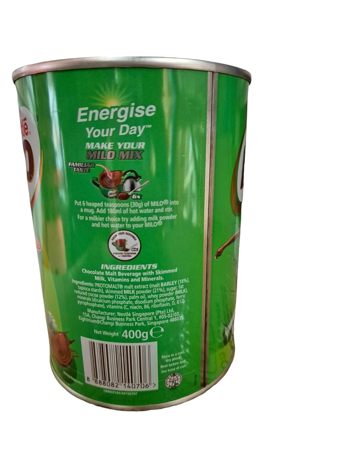 -Szett: MILO - Instant Kakao Drink 400g + NIDO - Tejpor 400g