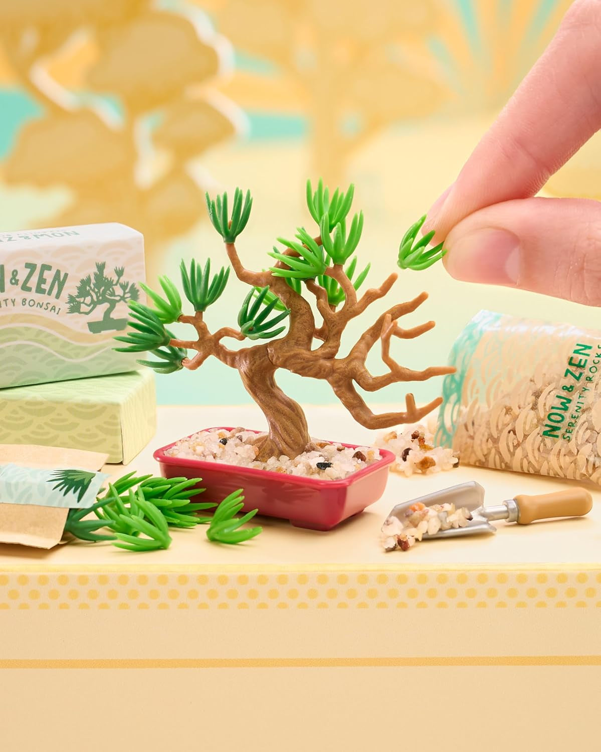 MGA's Miniverse Make It Mini Nature Serie 3 – Mini-Sammlerstücke, Bastel-Spielset, Nachgebildete Pflanzen, Spielzeug, Blumen, für Sammler & Kinder ab 8 Jahren
