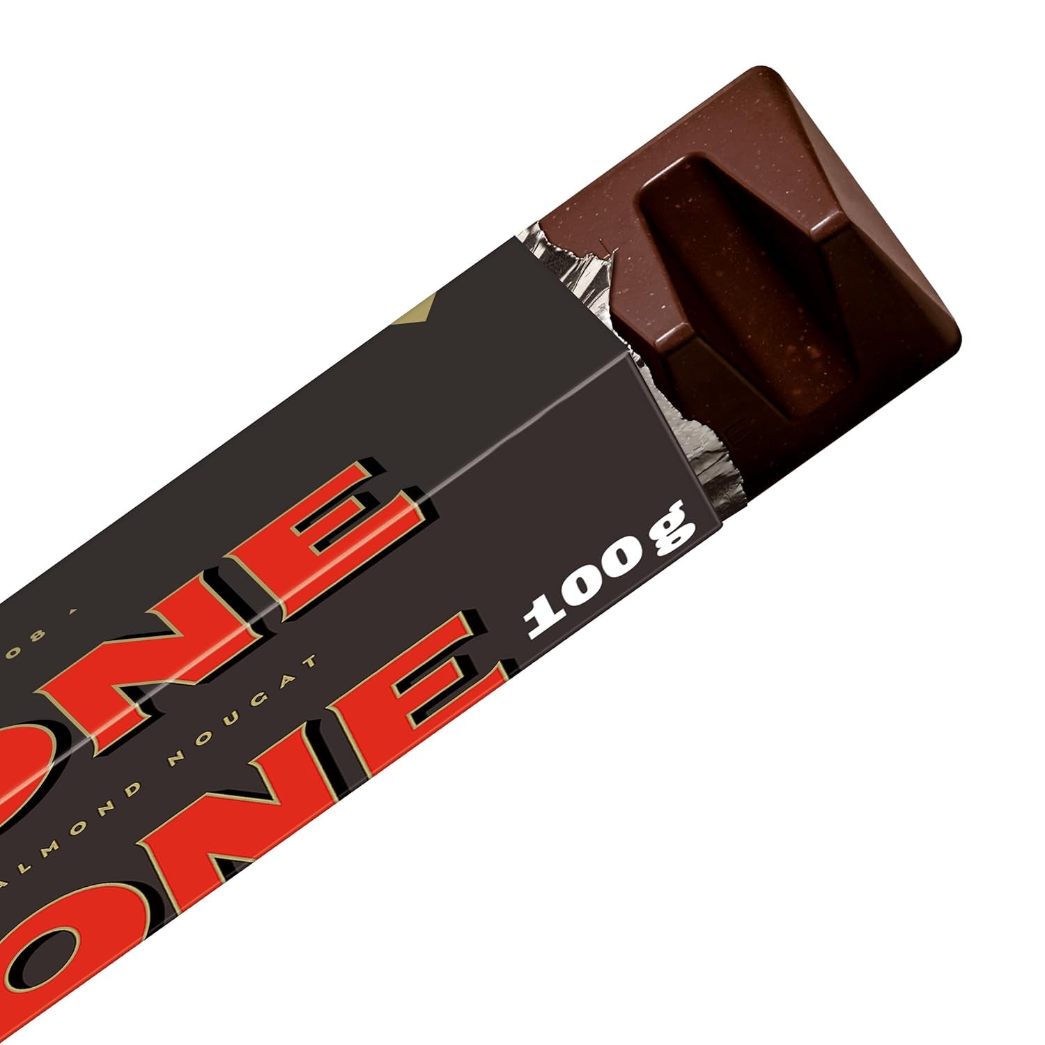 Toblerone Dark 20 X 100 grame, Ciocolată elvețiană neagră cu miere și nuga de migdale Bomboane de Ciocolata Naty Shop
