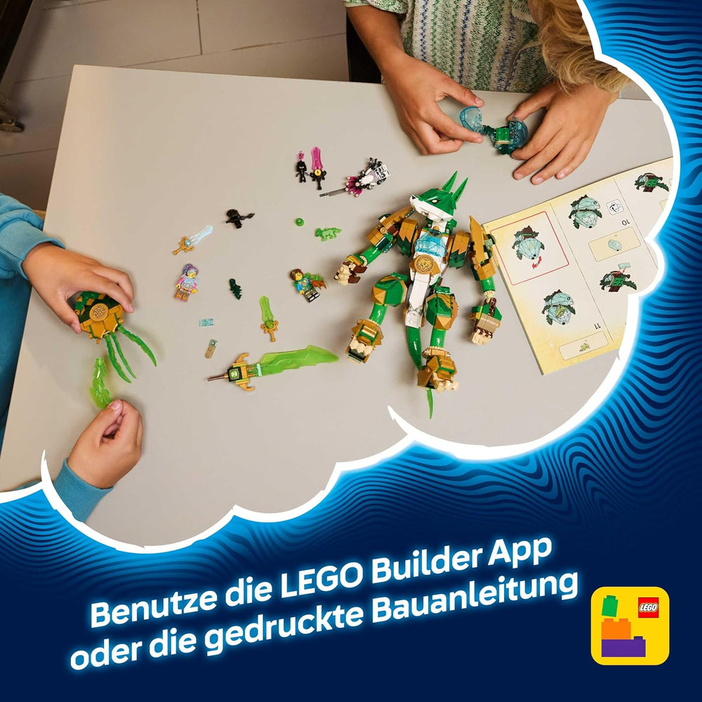 LEGO DREAMZzz 2 az 1-ben Krokodil-U-Boot - Spielzeug verwandelbar az Adler-U-Boot-ban - beleértve. 3 minifigura, 2 Spinnen und Einer sammelbaren blue Treasure-Kreatur - Geschenk für Jungen ab 8 Jahren - 71512