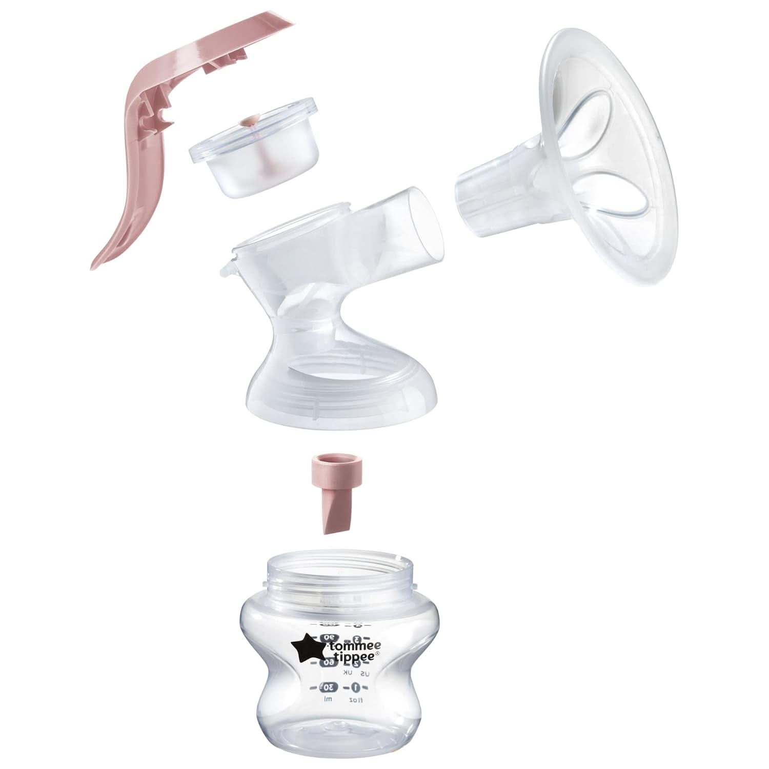 Tommee Tippee Made for Me Manuelle Einzel-Milchpumpe, Starke Saugkraft, Ergonomischer Griff, Tragbare Und Leise Milchpumpe, Samt Babyflasche kiegészítők Élelmiszer és szoptatás Bebe Naty Shop