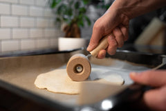 Chinchilla® Backblechroller/Teigroller zylindrisch aus Buchenholz | Der stable Helper für die Küche | Németországban készült | Nachhaltige Qualität aus Deutschland | 18 x 5 cm