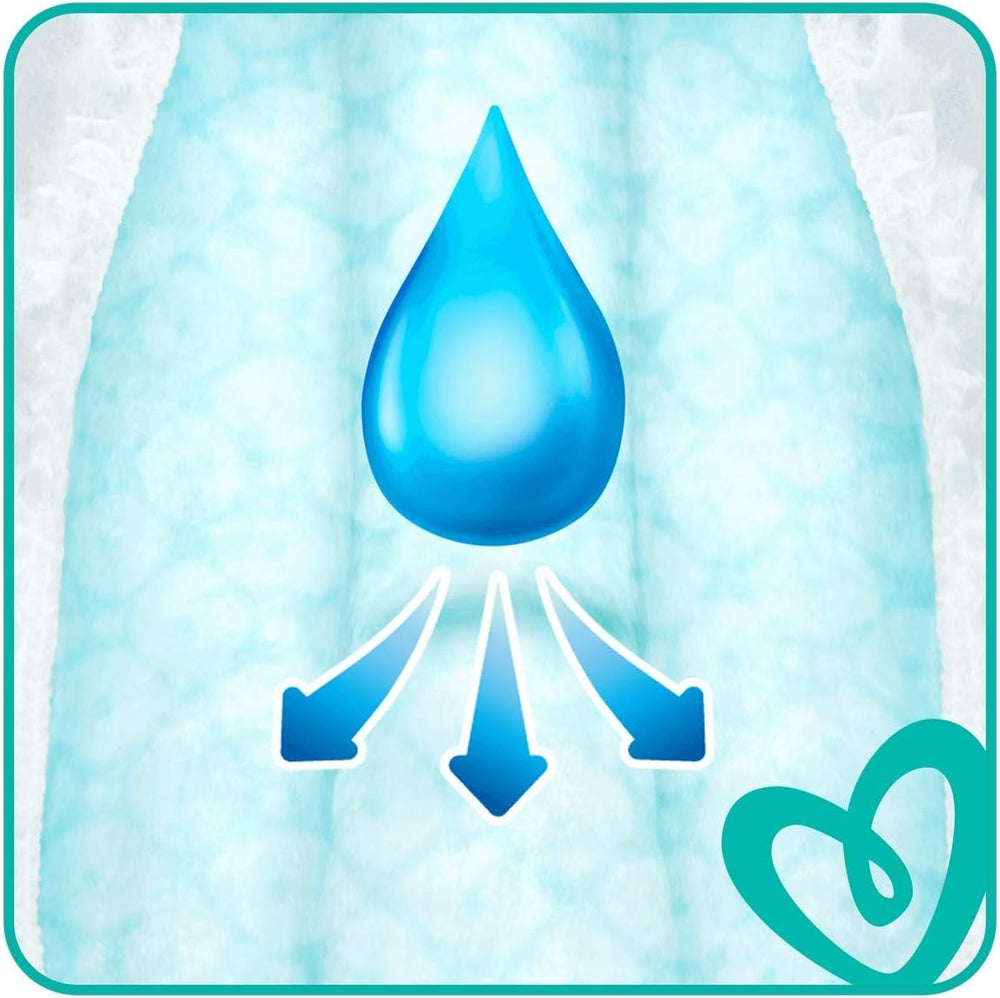 Pelenkák Pampers 81657566 Baby-Dry nadrág, fehér