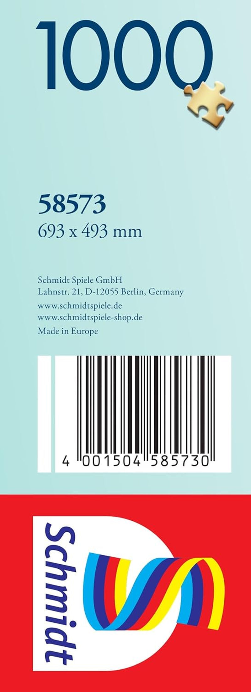 Schmidt Spiele 58573 Jeff Haynie, Mit Dem Wohnwagen Am Meer, kirakós 1000 darabos Puzzle Naty Shop