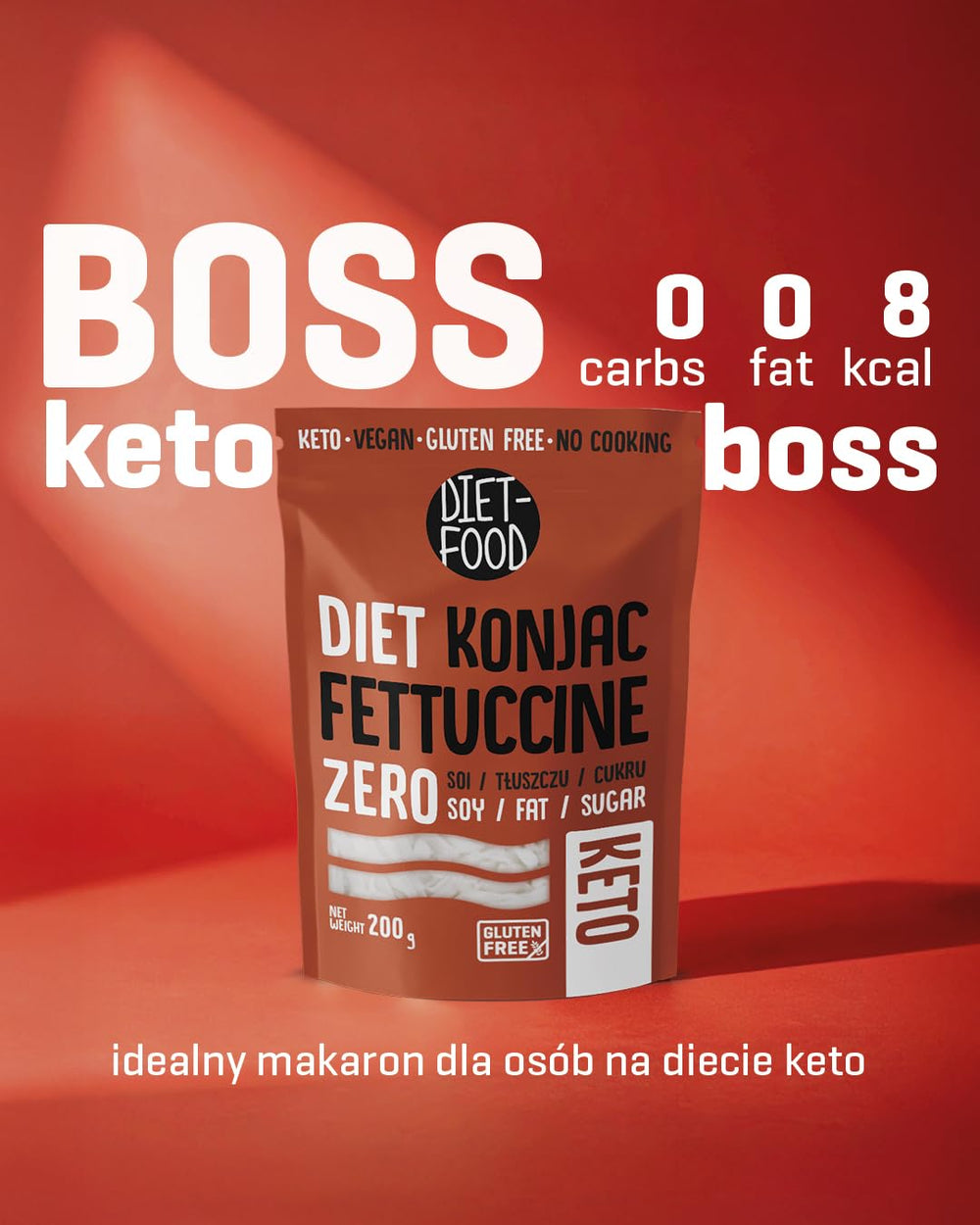 Shirataki tészta DIÉTAÉTEL Alacsony szénhidráttartalmú, alacsony kalóriatartalmú konjac tészta vegán étel, zsírmentes szójamentes, gluténmentes vízben oldódó diétás tészta alacsony kalóriatartalmú 200 gramm