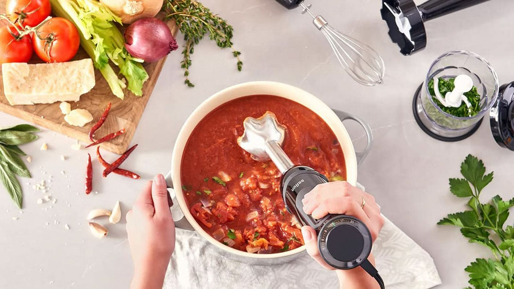 Braun Háztartási Multiquick 5 MQ 5237 BK Állványkeverő 0,5 L Állványkeverő Schwarz 1000 W Kitchen Naty Shop