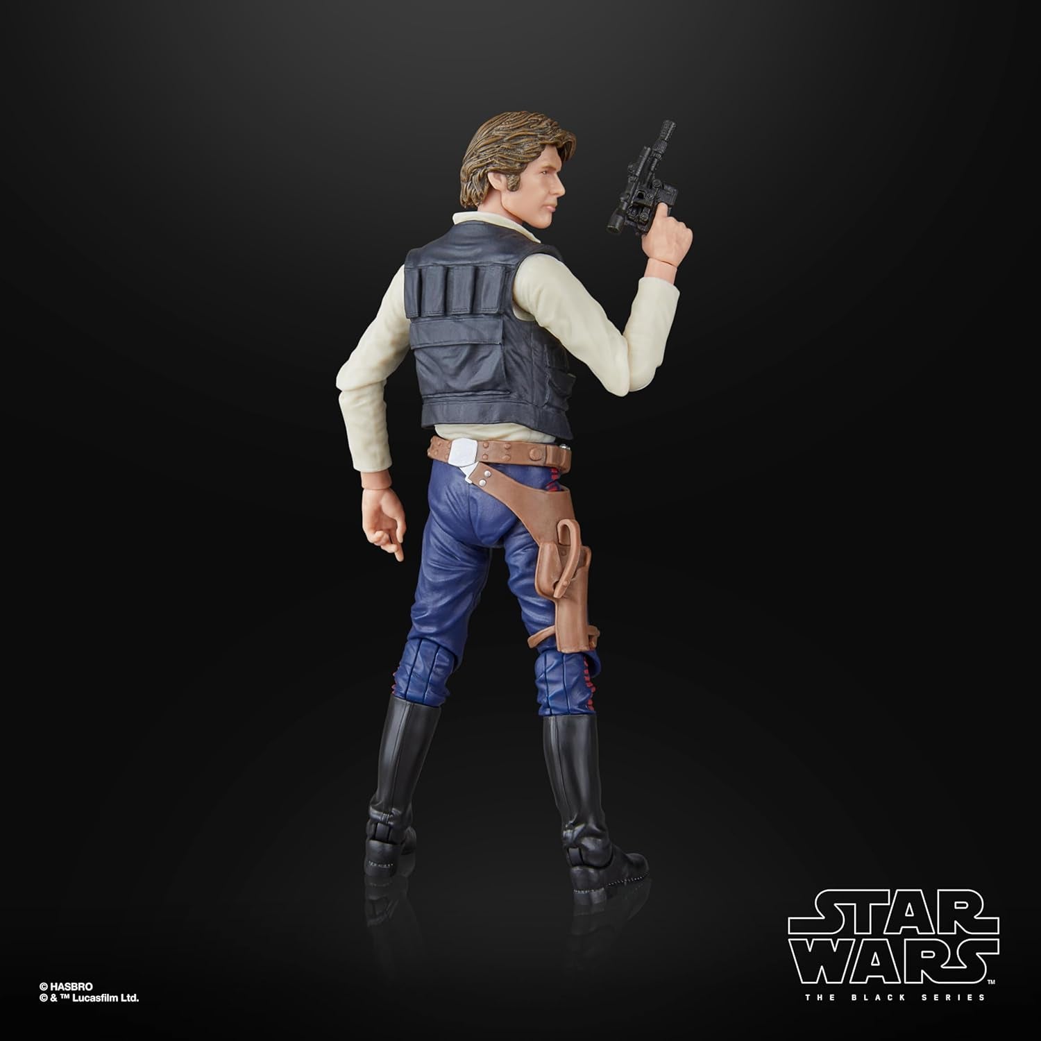 Star Wars The Black Series Han Solo, Star Wars: A Hope Premium Collectible akciófigura (15cm) Akciófigurák Naty Shop