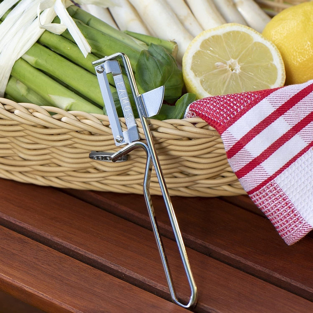 Westmark 106122E1 hámozó króm acél penge rozsdamentes hámozó Naty Shop