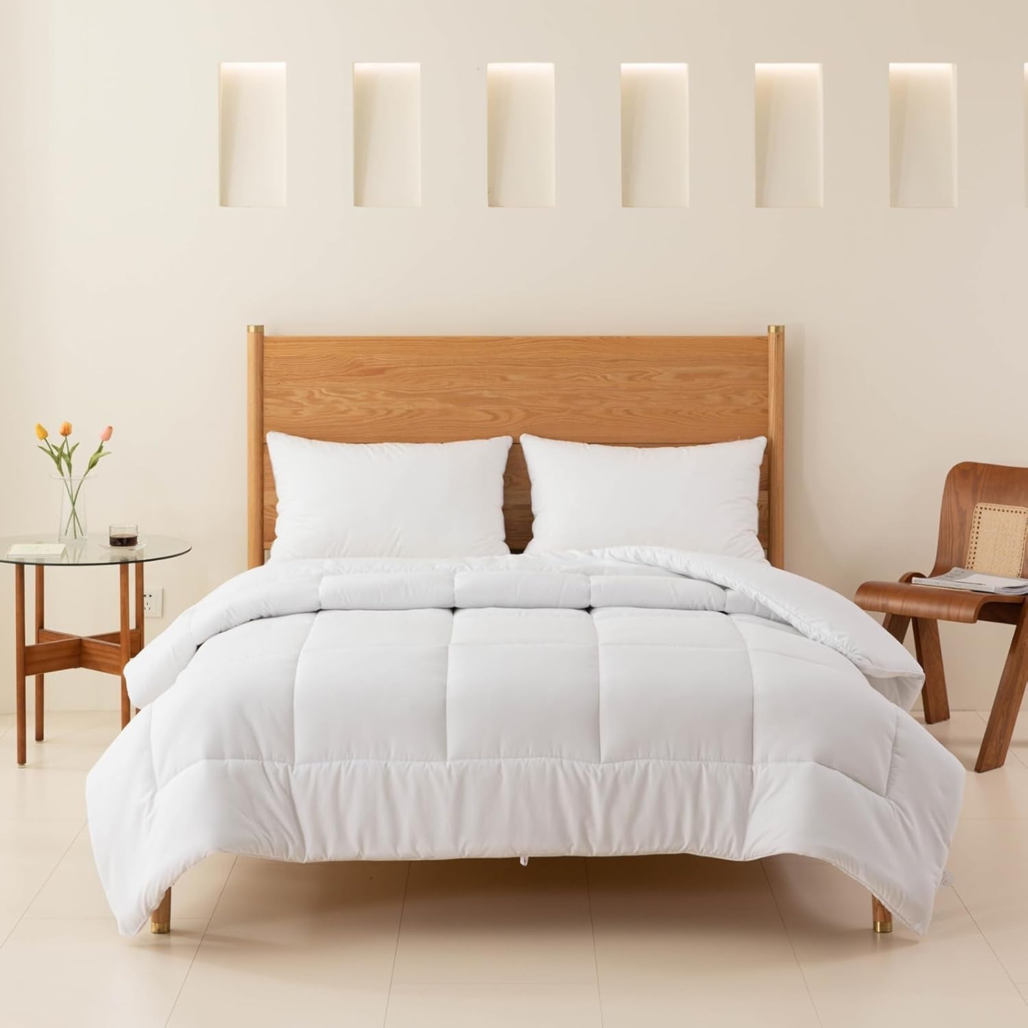 Good Nite Quilt All Seasons Paplan 155X220 cm 4 Seasons Paplanok Mikroszálas Paplan Four Seasons Paplan Fehér (155X220 Cm) Paplanok és paplanok Naty Shop