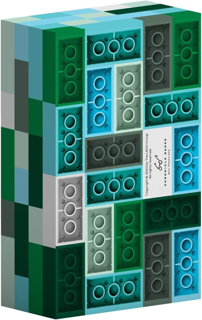LEGO® jegyzetkocka (kék-zöld): 224 jegyzetlap (LEGO x Chronicle Books)